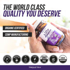 Organic 5-HTP Dietary Supplement with B6 & Lion’s Mane


