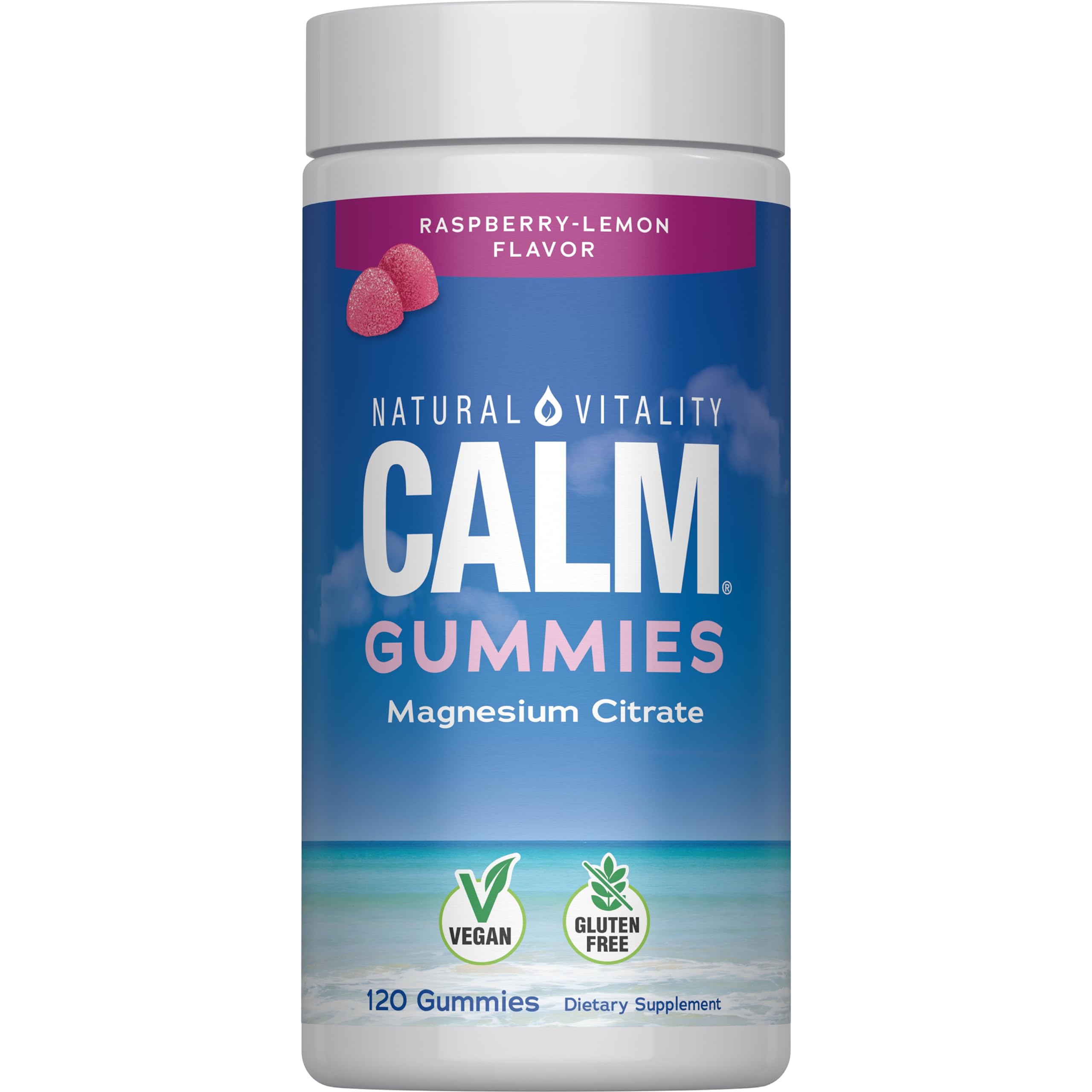Natural Vitality CALM Magnesium Gummies | Magnesium Citrate

