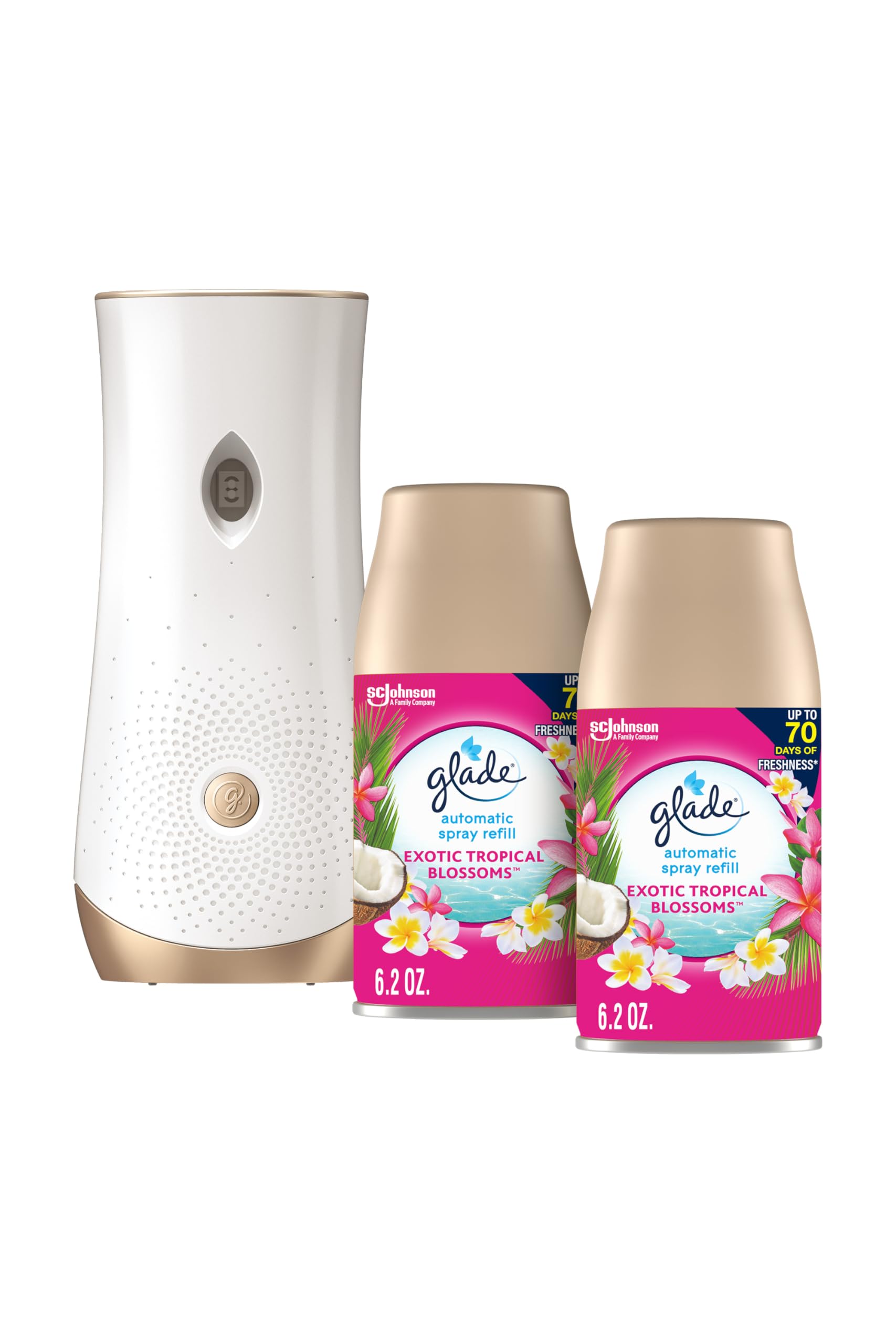 Glade Automatic Spray Refill and Holder Kit for Home and Bathroom