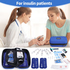 Insulin Cooler Travel Case with Temperature Display

