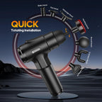AERLANG Heated Massage Gun | Deep Tissue Percussion Therapy

