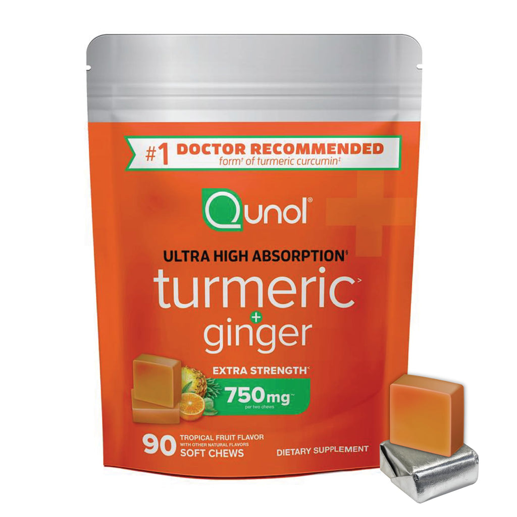 Turmeric Soft Chews by Qunol for Joint Support

