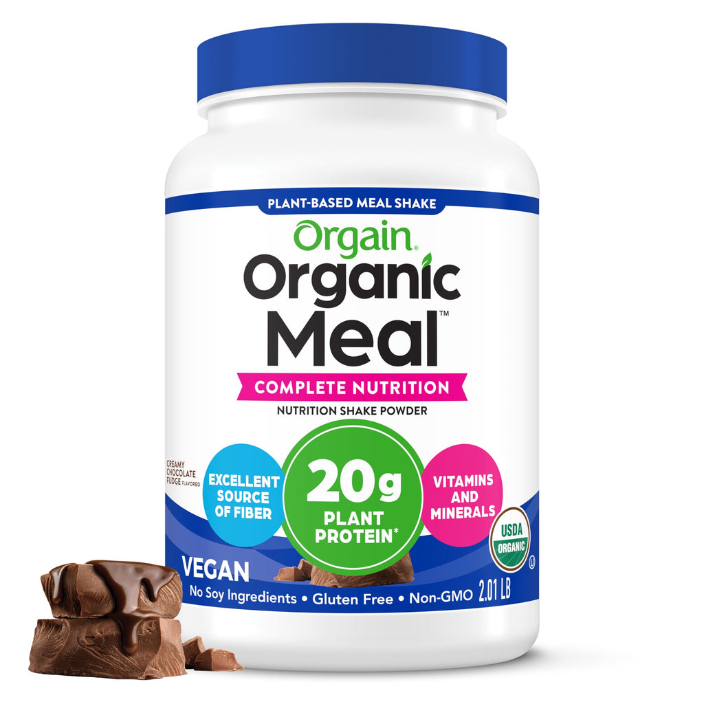 Orgain Organic Vegan Meal Replacement Protein Powder

