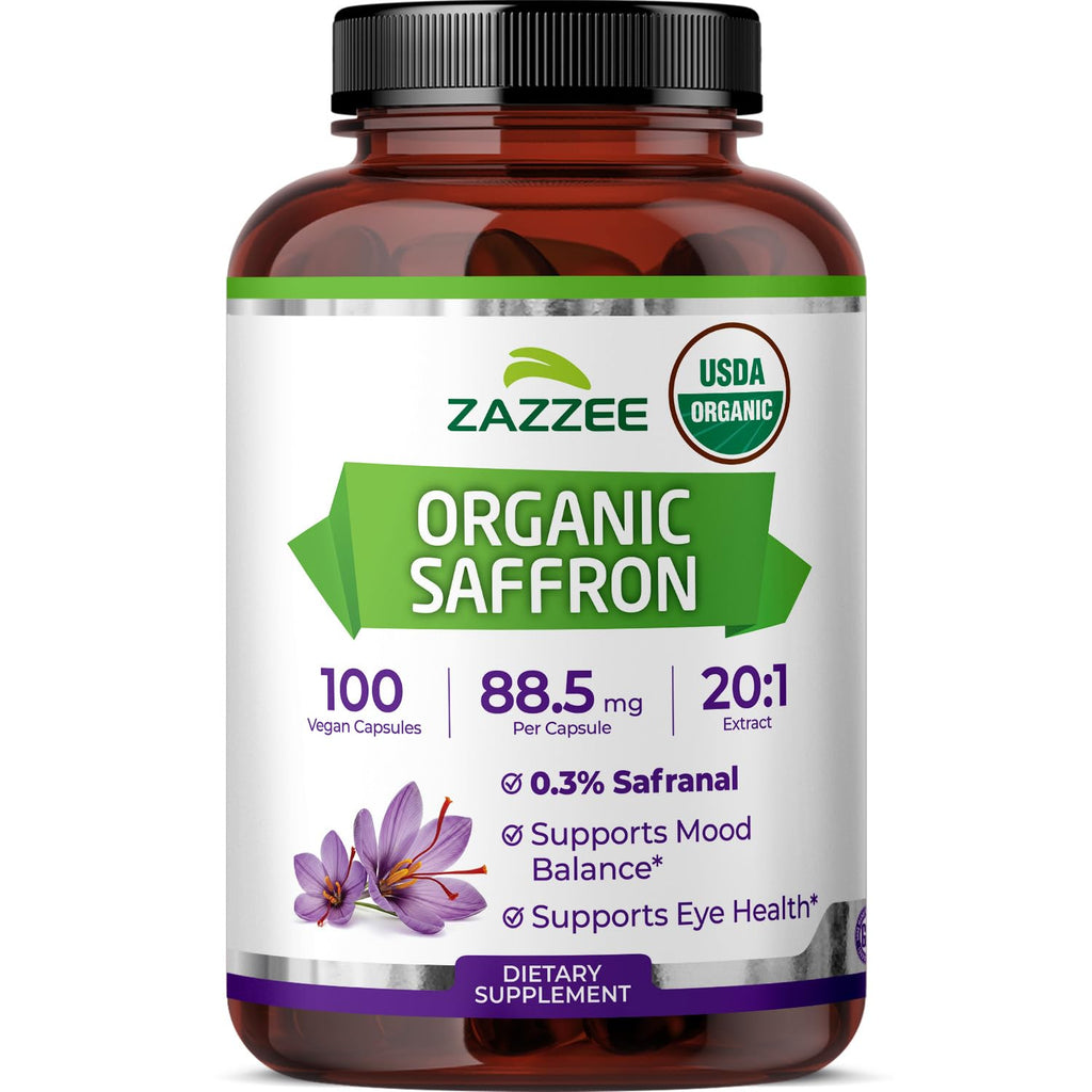 Saffron Extract Capsules by Zazzee

