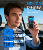 Breathalyzer Alcohol Tester with LCD Display - Portable

