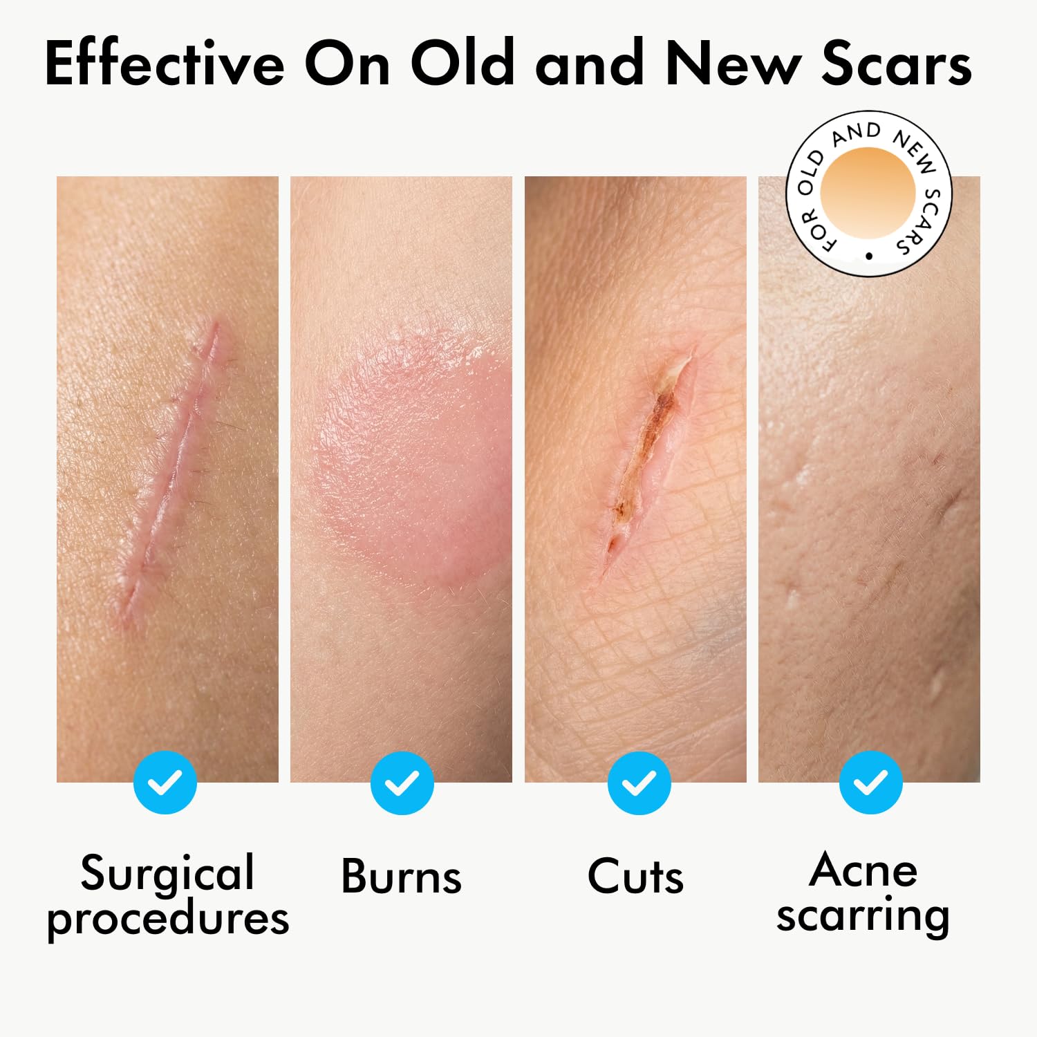 Serica Silicone Scar Gel - Non-Comedogenic, Quick-Dry

