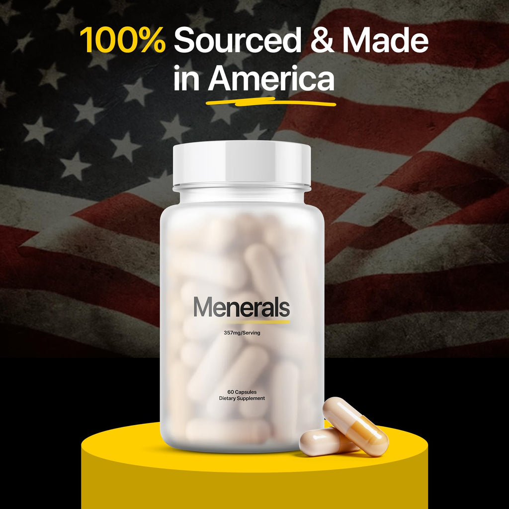 Menerals Men's Multivitamin Mineral With Fulvic Acid

