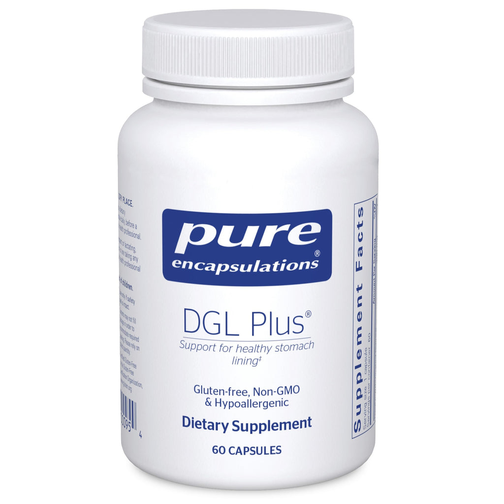 Pure Encapsulations DGL Plus Gut Health Supplement

