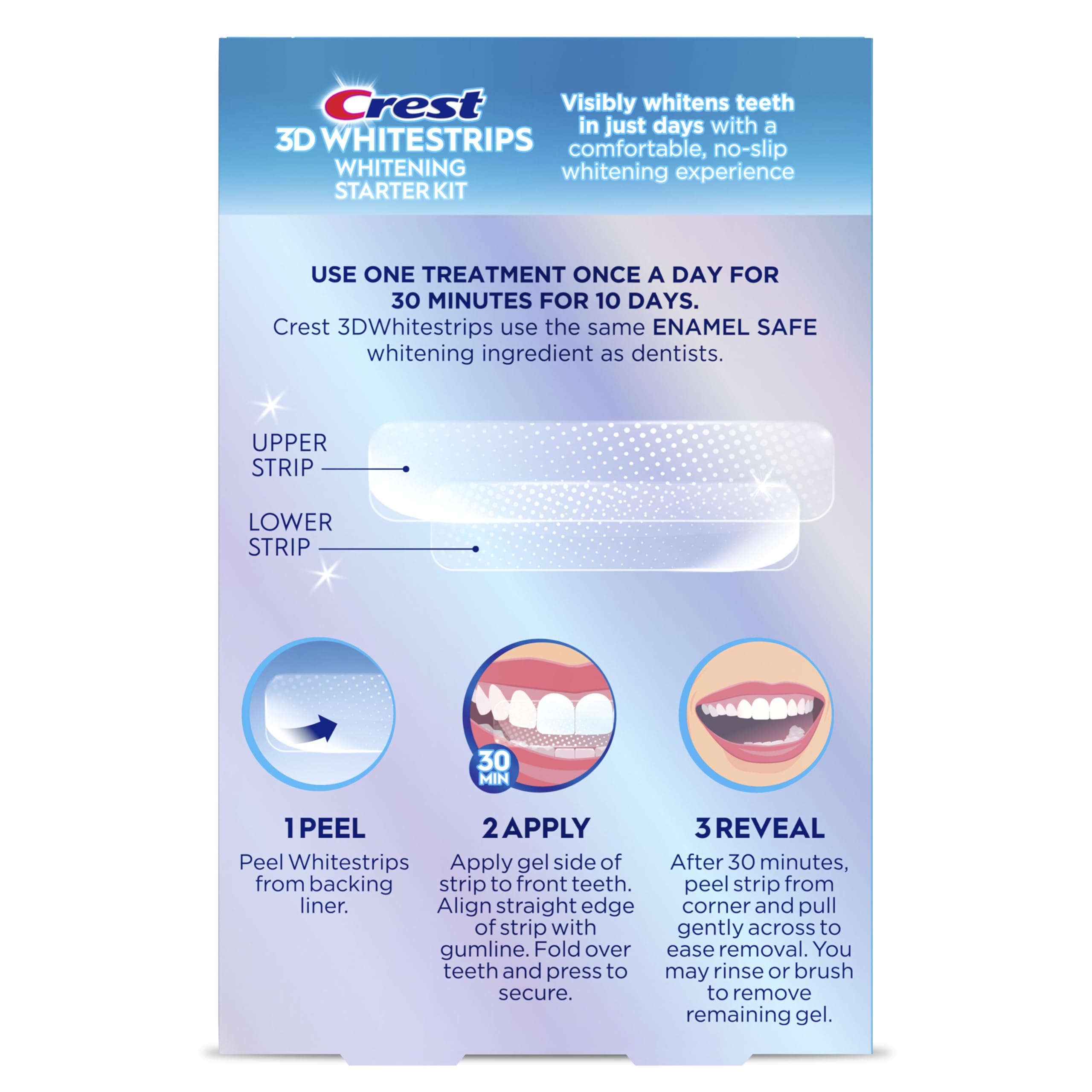 Crest 3D Whitestrips Whitening Starter Kit

