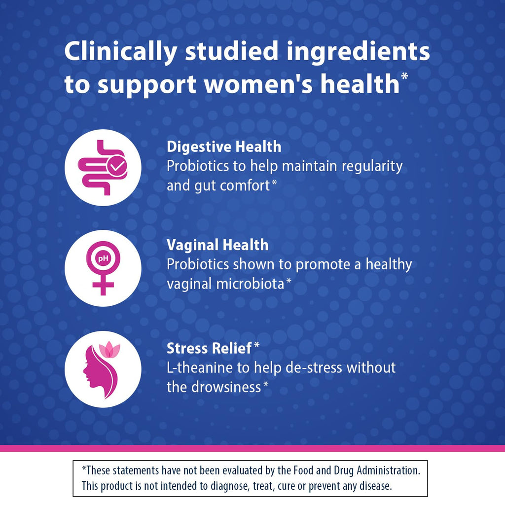 Florastor Women Probiotics for Digestive and Vaginal Health

