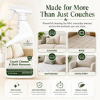 NOYATECH Couch Cleaner and Stain Remover Spray - Non-Toxic


