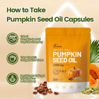 VivoNu Pumpkin Seed Oil with Saw Palmetto - Cold Pressed

