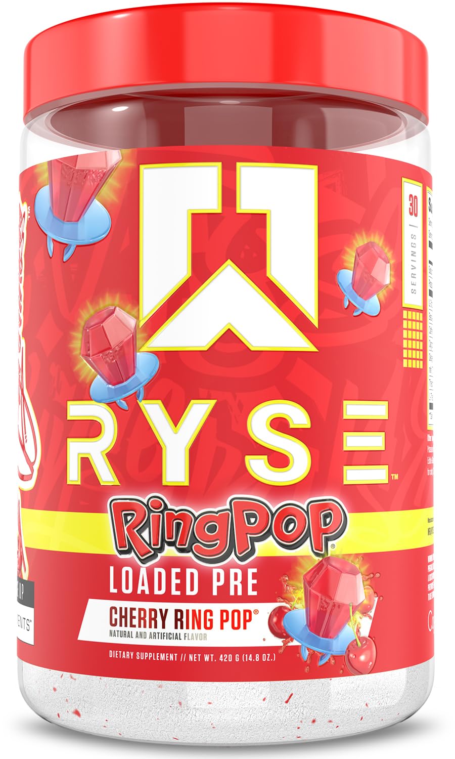 RYSE Loaded Pre Workout Powder - Caffeine, Citrulline & Beta-Alanine