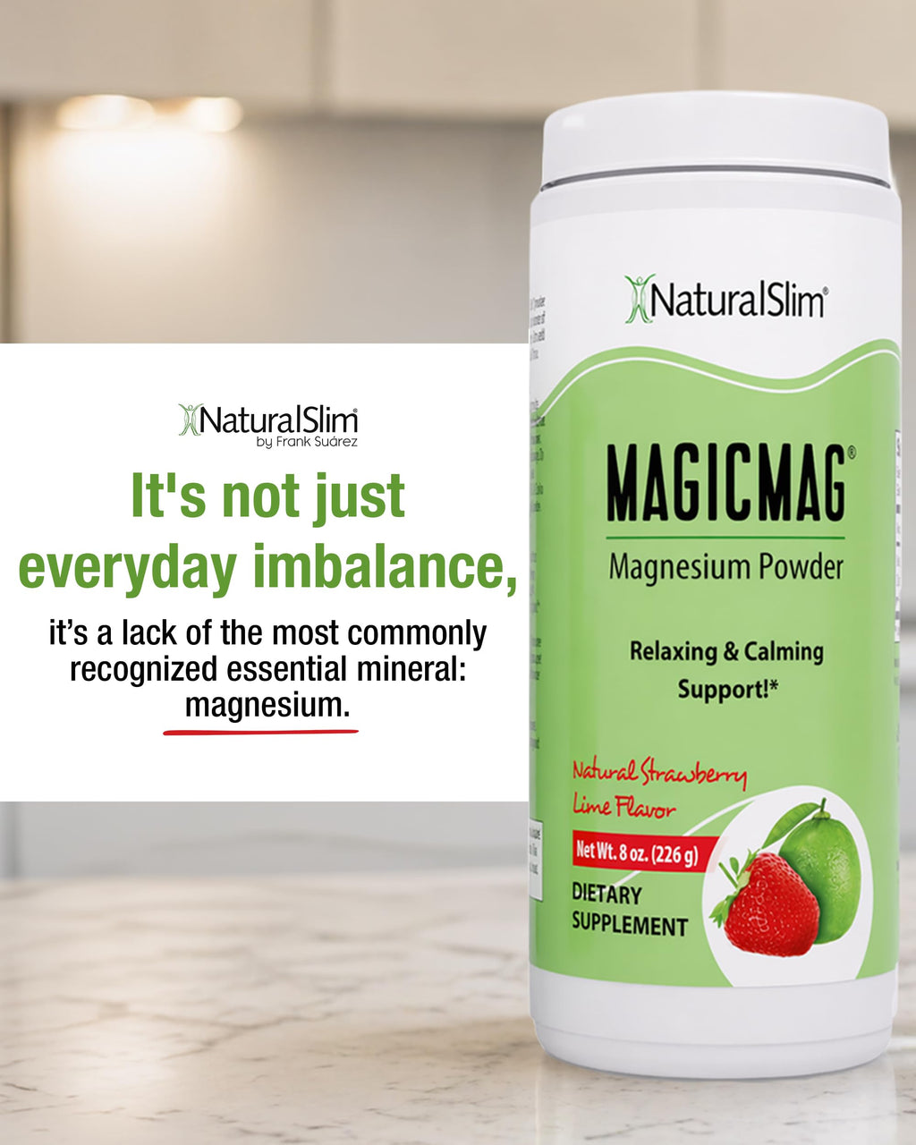 NaturalSlim MagicMag Magnesium Citrate Powder


