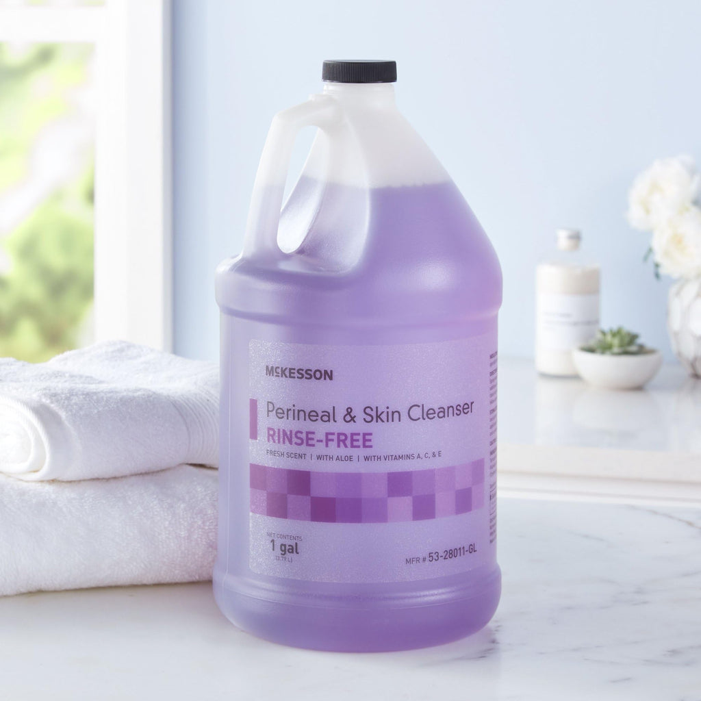McKesson Perineal Skin Cleanser with Aloe – Rinse-Free Wash

