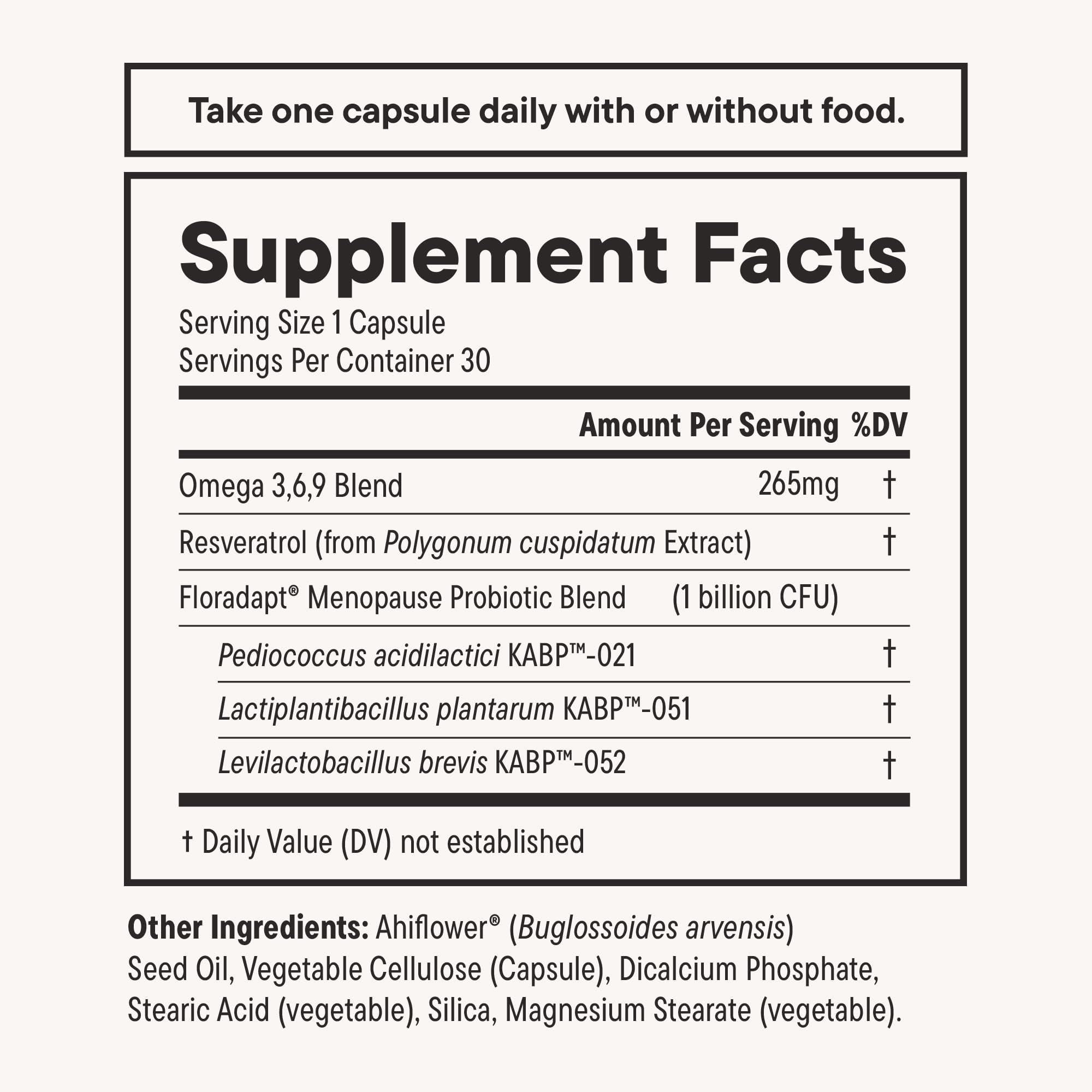 Nouri Menopause Probiotics for Women | Hormonal Balance

