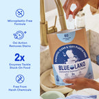 BLUELAND Plastic-Free Dishwasher Detergent Tablets

