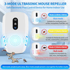 Cvtayn Ultrasonic Pest Repeller | 3-Mode Plug-in

