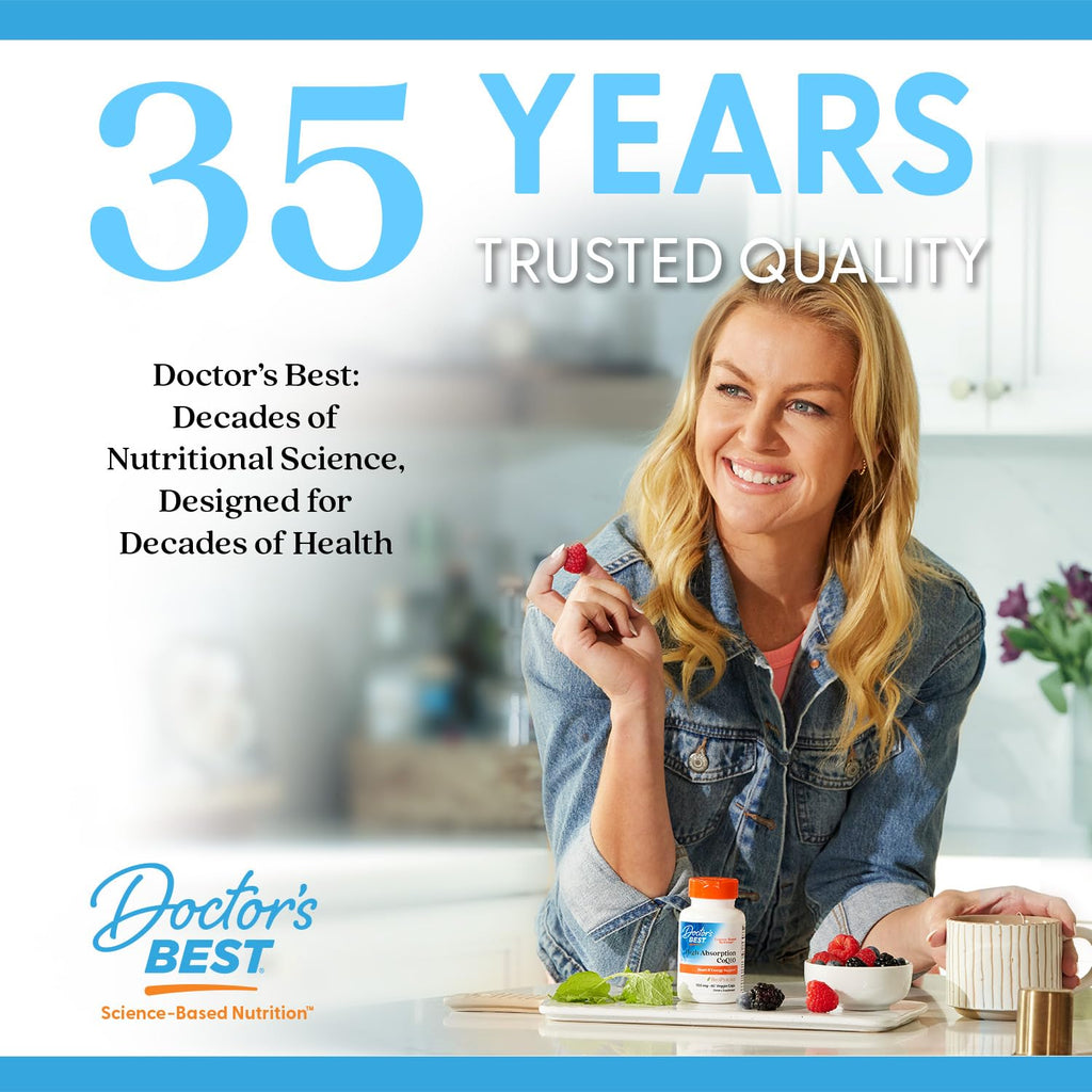 Doctor's Best MSM Supplement Capsules with OptiMSM

