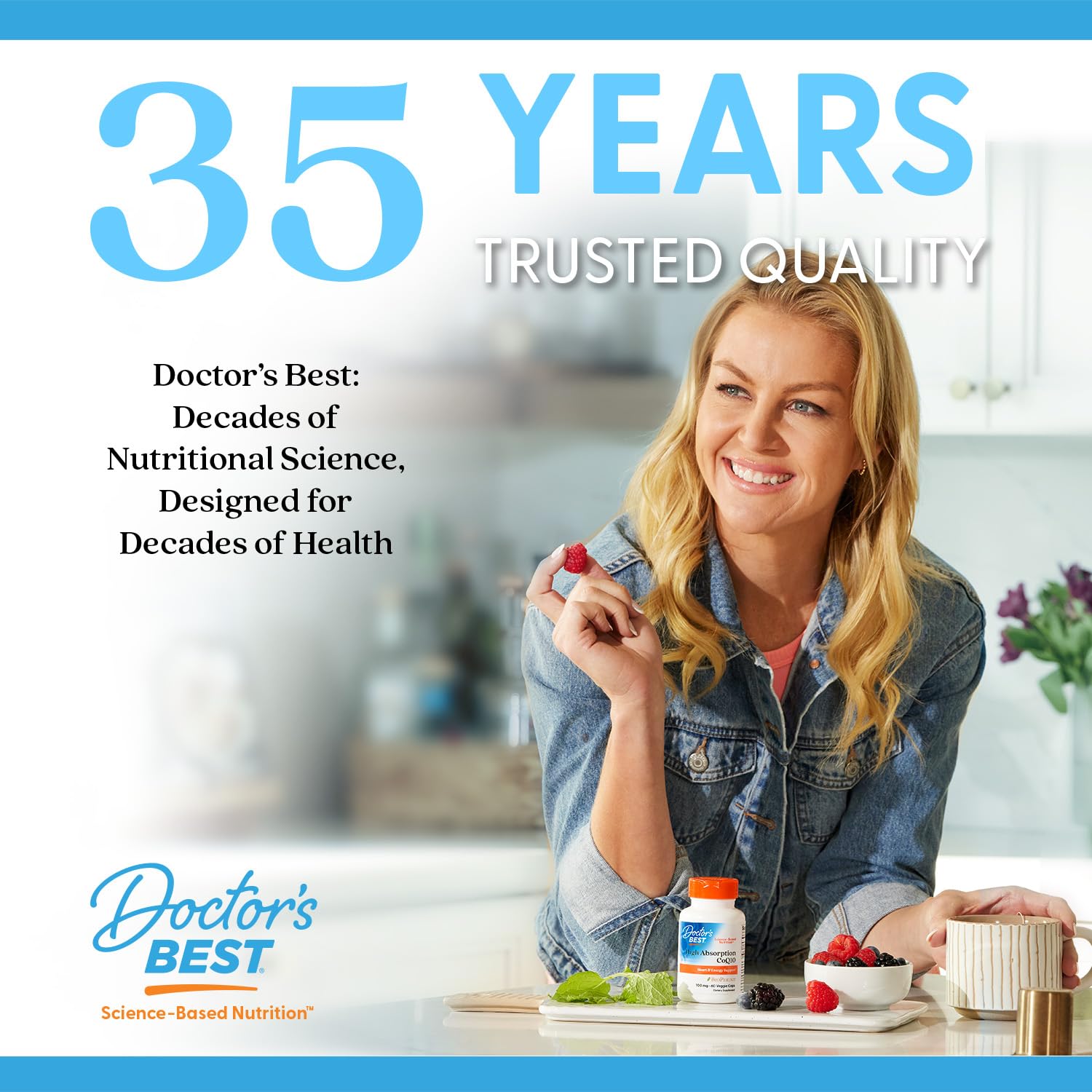 Doctor's Best MSM Supplement Capsules with OptiMSM


