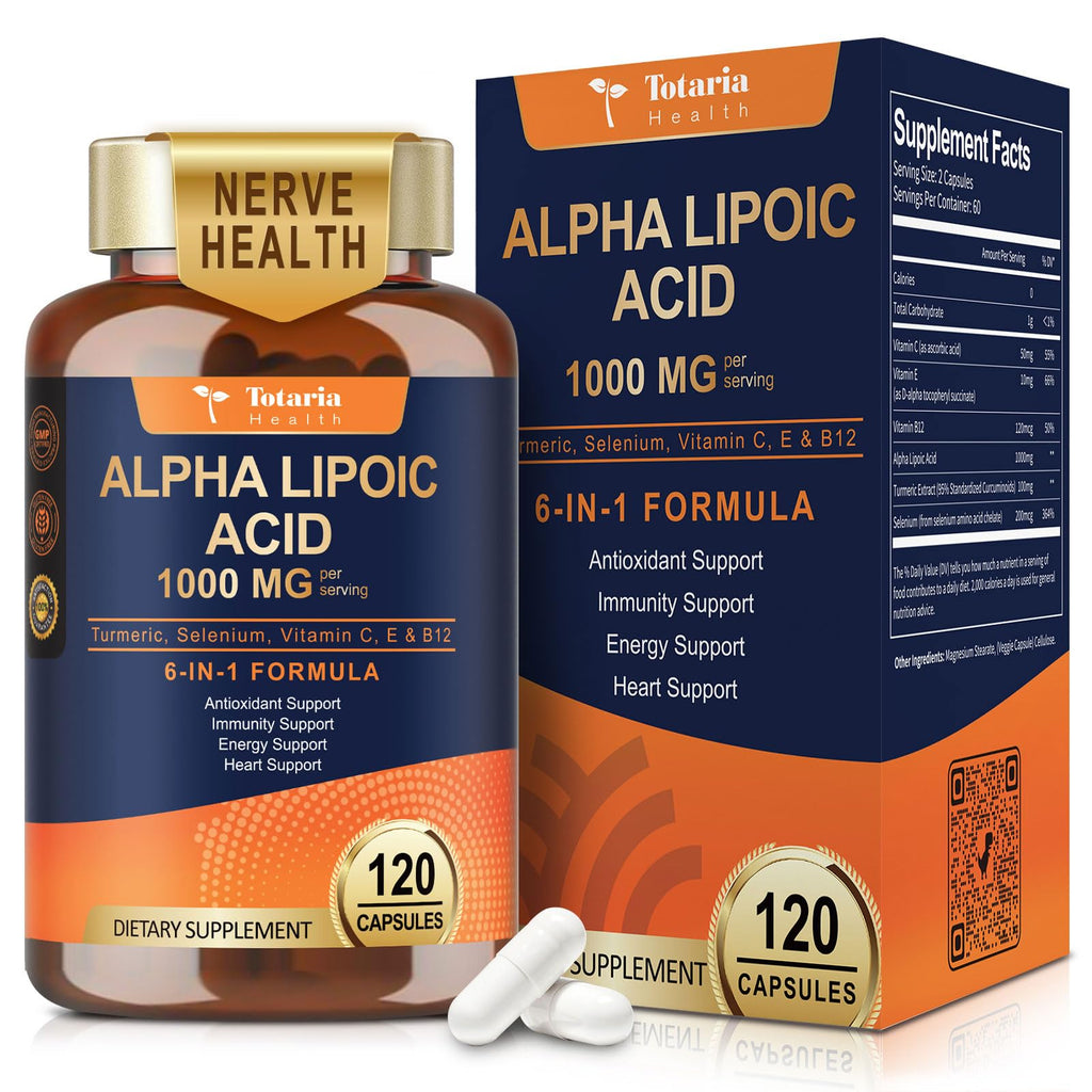 Totaria Alpha Lipoic Acid Supplement - Universal Antioxidant

