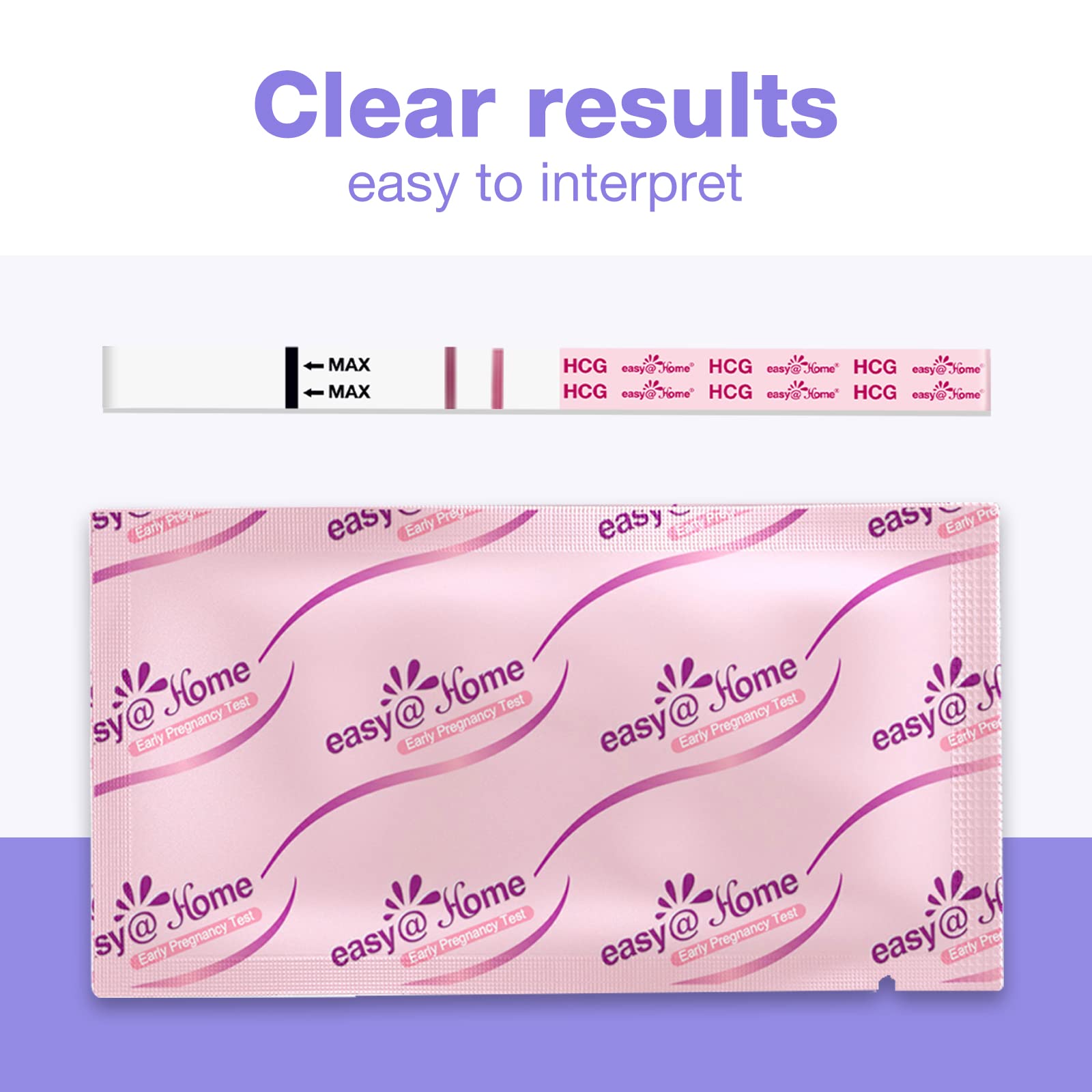 Easy@Home Ovulation & Pregnancy Test Strips Kit

