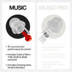EARPEACE Music Ear Plugs - High-Fidelity Hearing Protection

