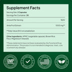 Alevia Organic Amla Capsules 1000mg | Indian Gooseberry

