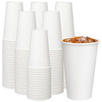 Disposable Paper Cups for Hot Beverages | Rolled Rim

