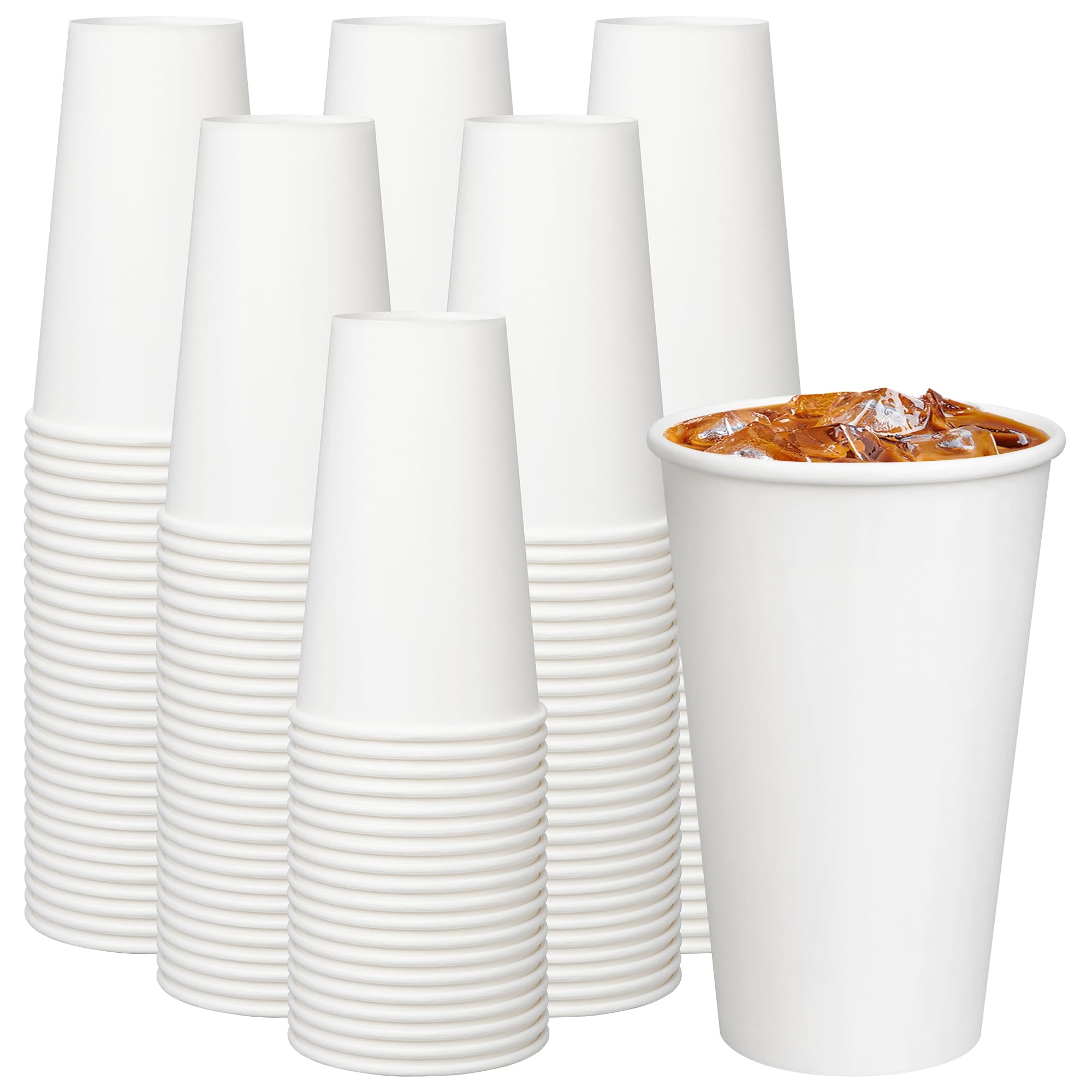 Disposable Paper Cups for Hot Beverages | Rolled Rim

