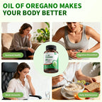 PWERD Oregano Oil Softgels with Black Seed for Immune Support


