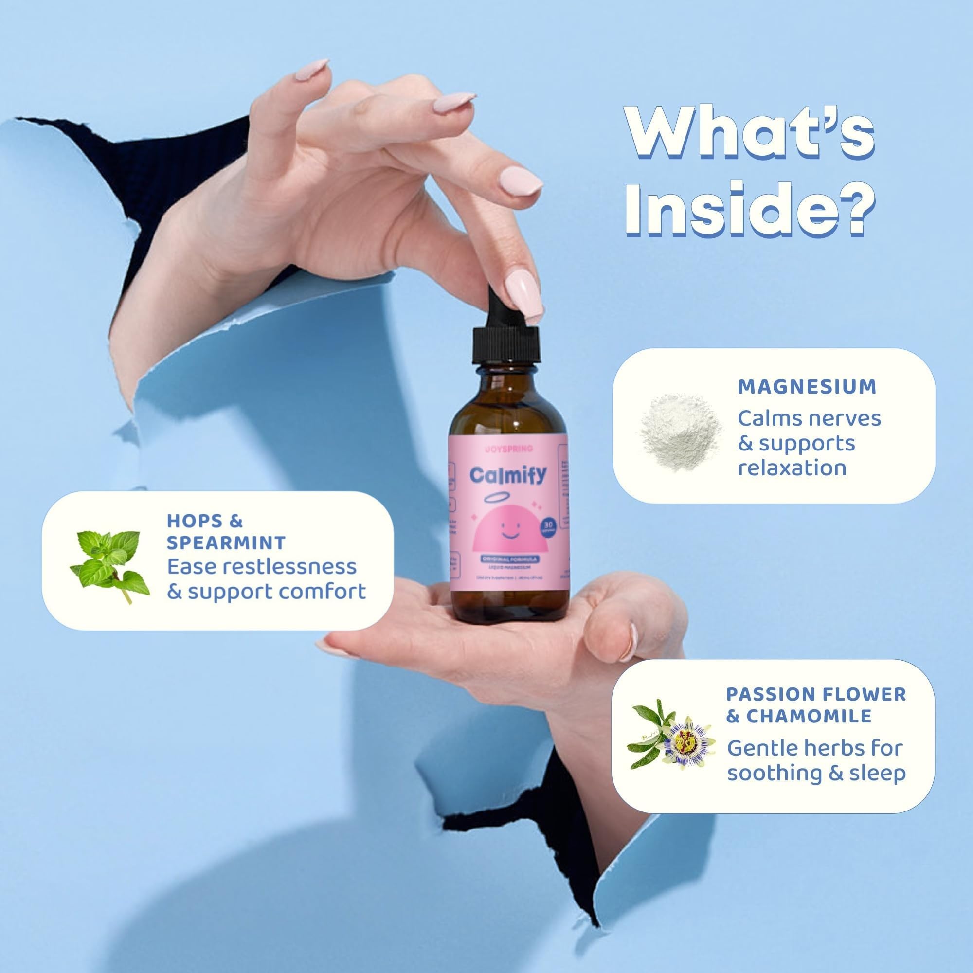 JoySpring Calmify Magnesium Citrate Liquid for Kids

