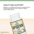 Apigenin Supplement by Double Wood - Relaxation Support


