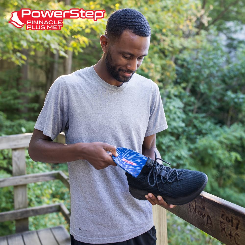 PowerStep Pinnacle Plus Met Orthotics Ball of Foot Pain

