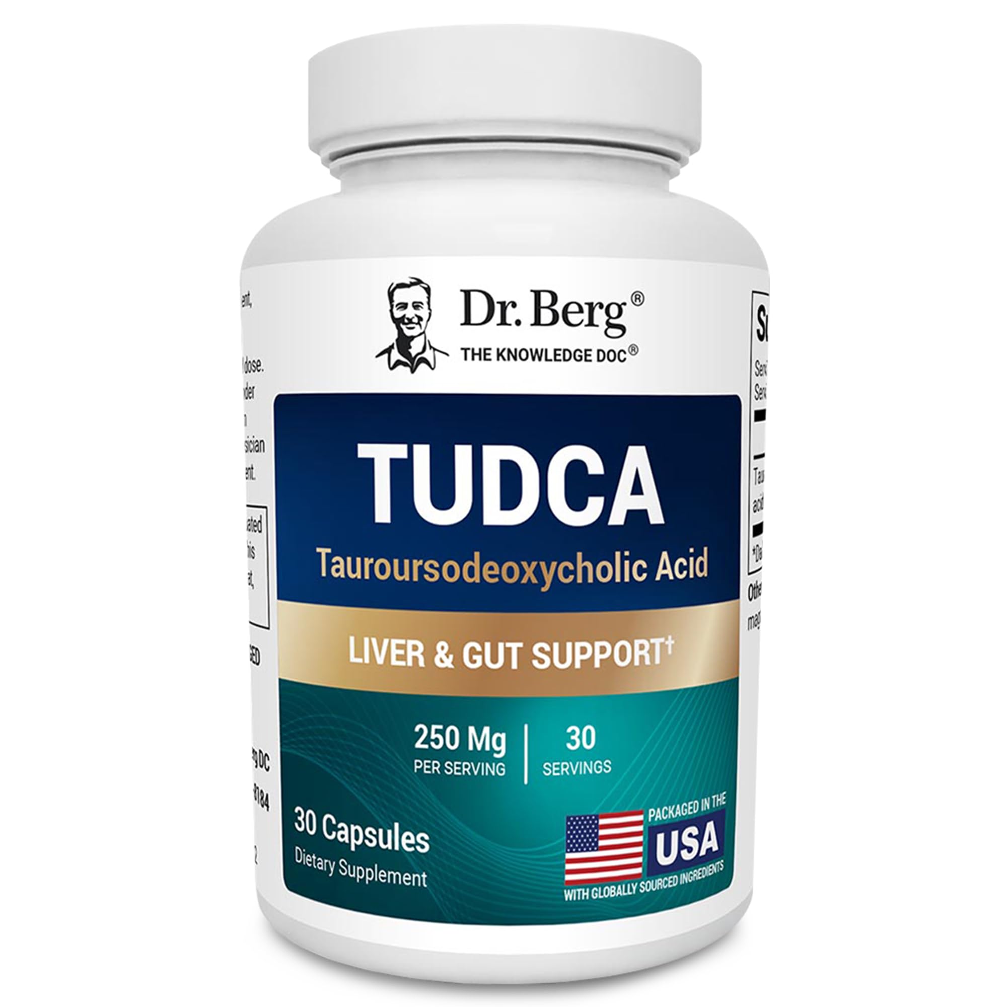 Dr. Berg TUDCA Supplement for Liver Health | Digestive

