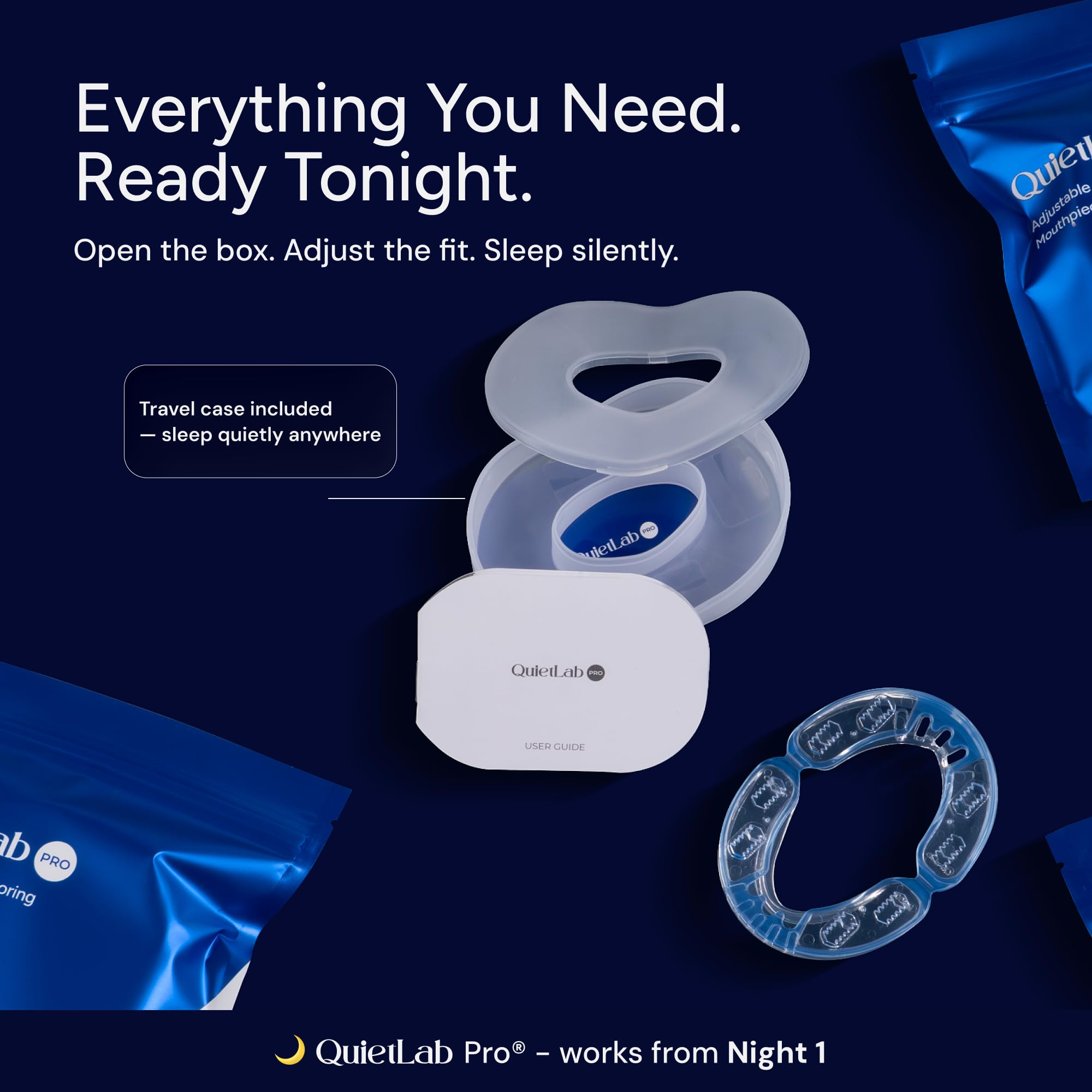 QuietLab Pro Anti-Snoring Mouthpiece - BPA-Free


