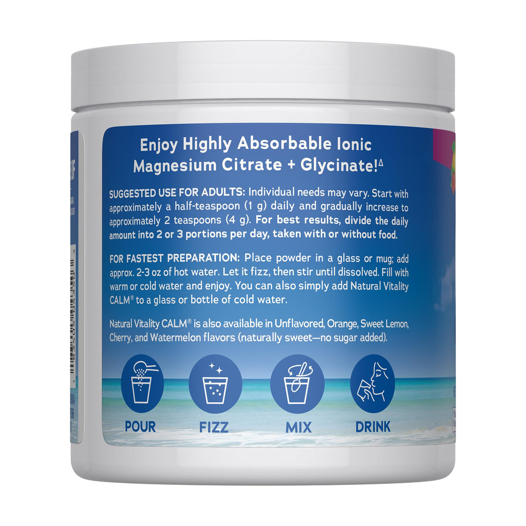 Natural Vitality CALM Magnesium Drink Mix 8 oz

