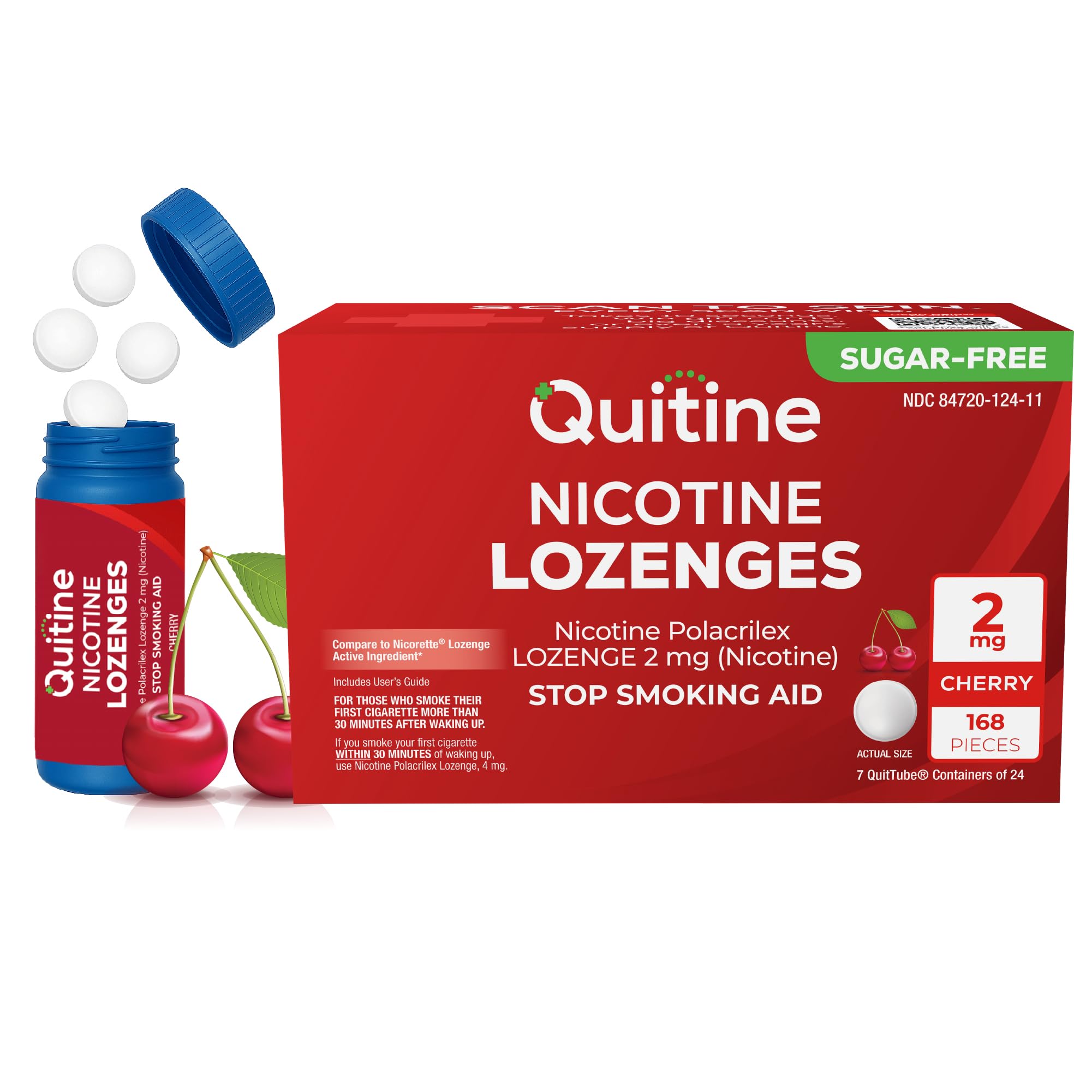 Quitine Nicotine Lozenges – OTC Smoking Cessation Aid