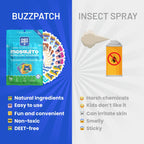 NATPAT BuzzPatch Mosquito Patch Stickers for Kids

