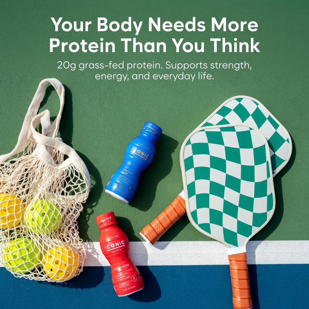 ICONIC Protein Powder | Sugar Free Grass-Fed Whey & Casein

