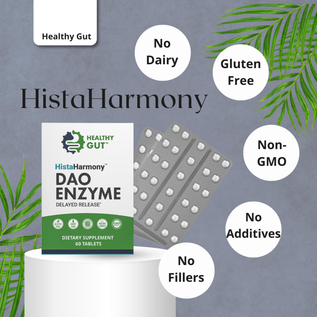 Healthy Gut HistaHarmony Enzyme Supplement | Delayed Release

