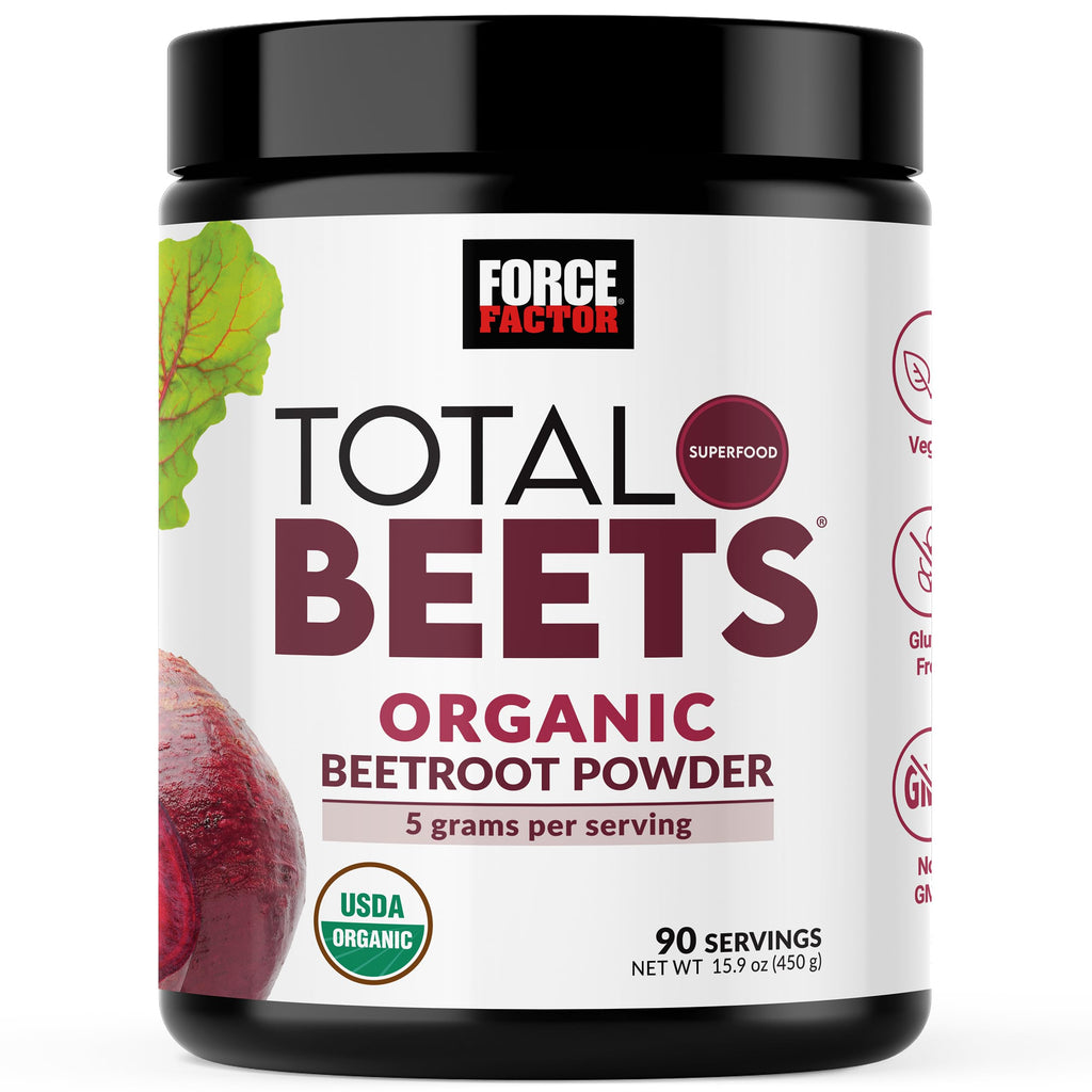 Force Factor Total Beets Organic Beetroot Powder

