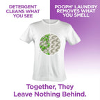 POOPH Laundry Fragrance-Free Odor Eliminator | Washables

