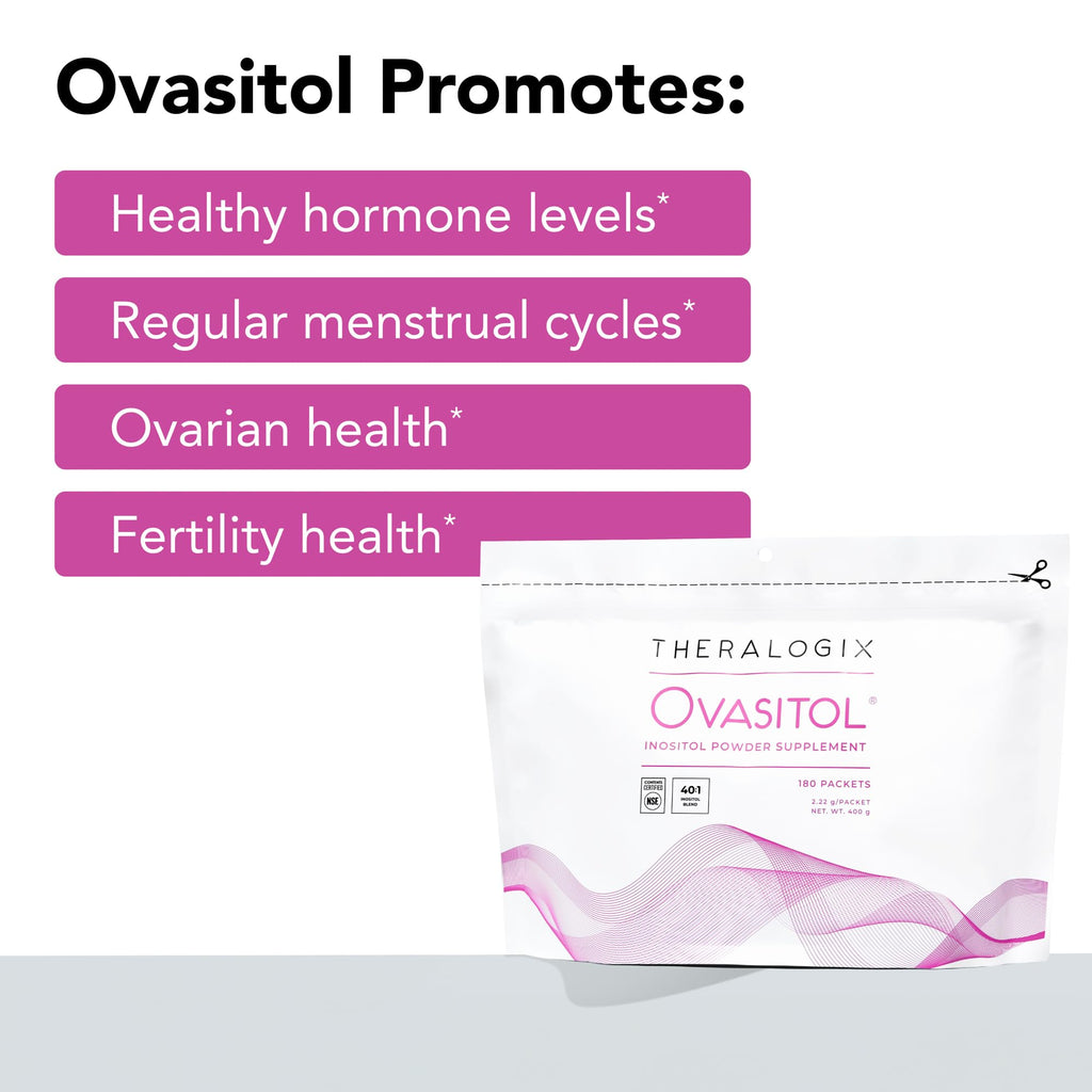 Theralogix Ovasitol Inositol Powder for Hormone Balance

