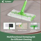 Eyliden Sweeper Mop Starter Kit with Disposable Cloths

