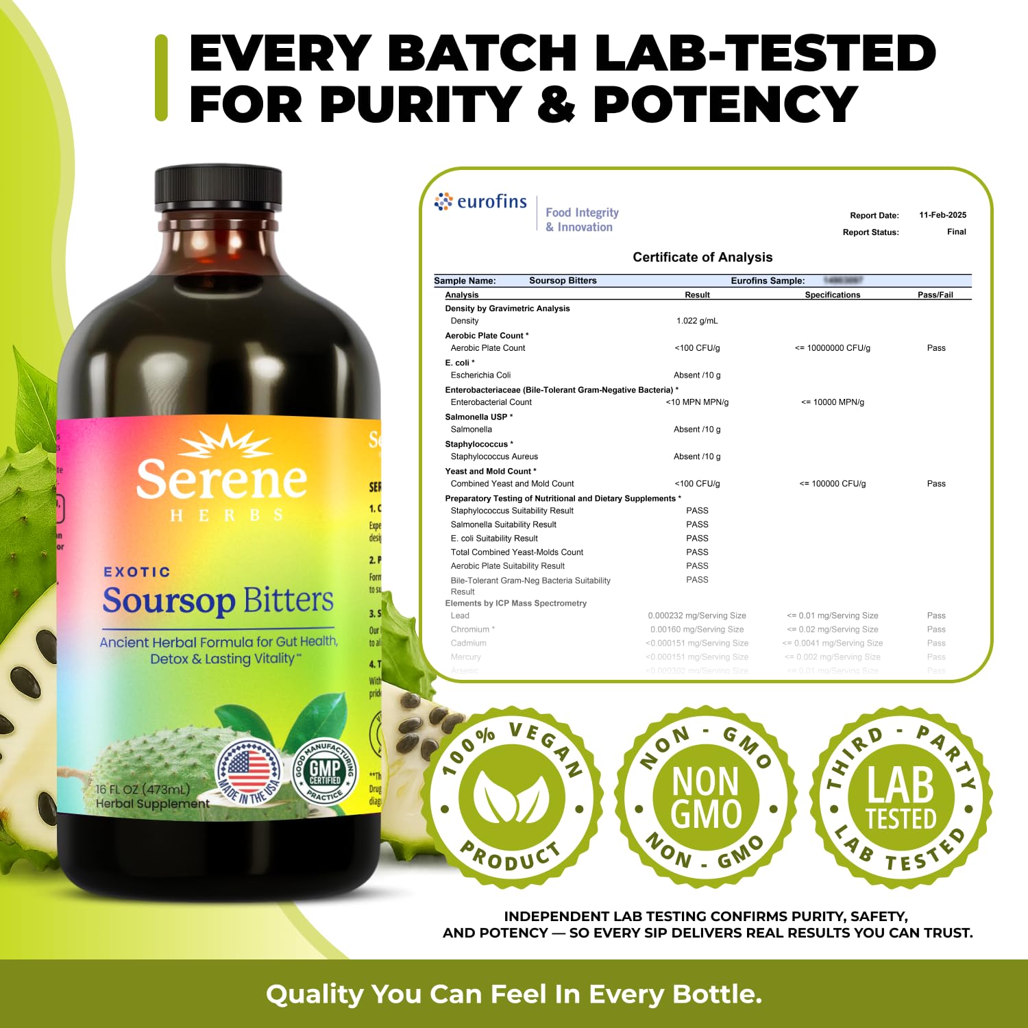 Serene Herbs Digestive Bitters - Herbal Liquid

