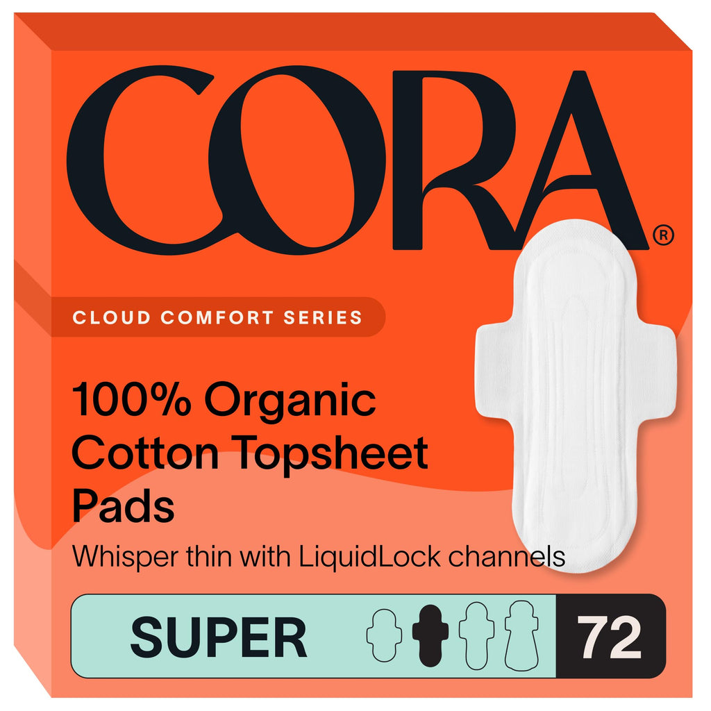 Cora Organic Cotton Topsheet Pads | Hypoallergenic

