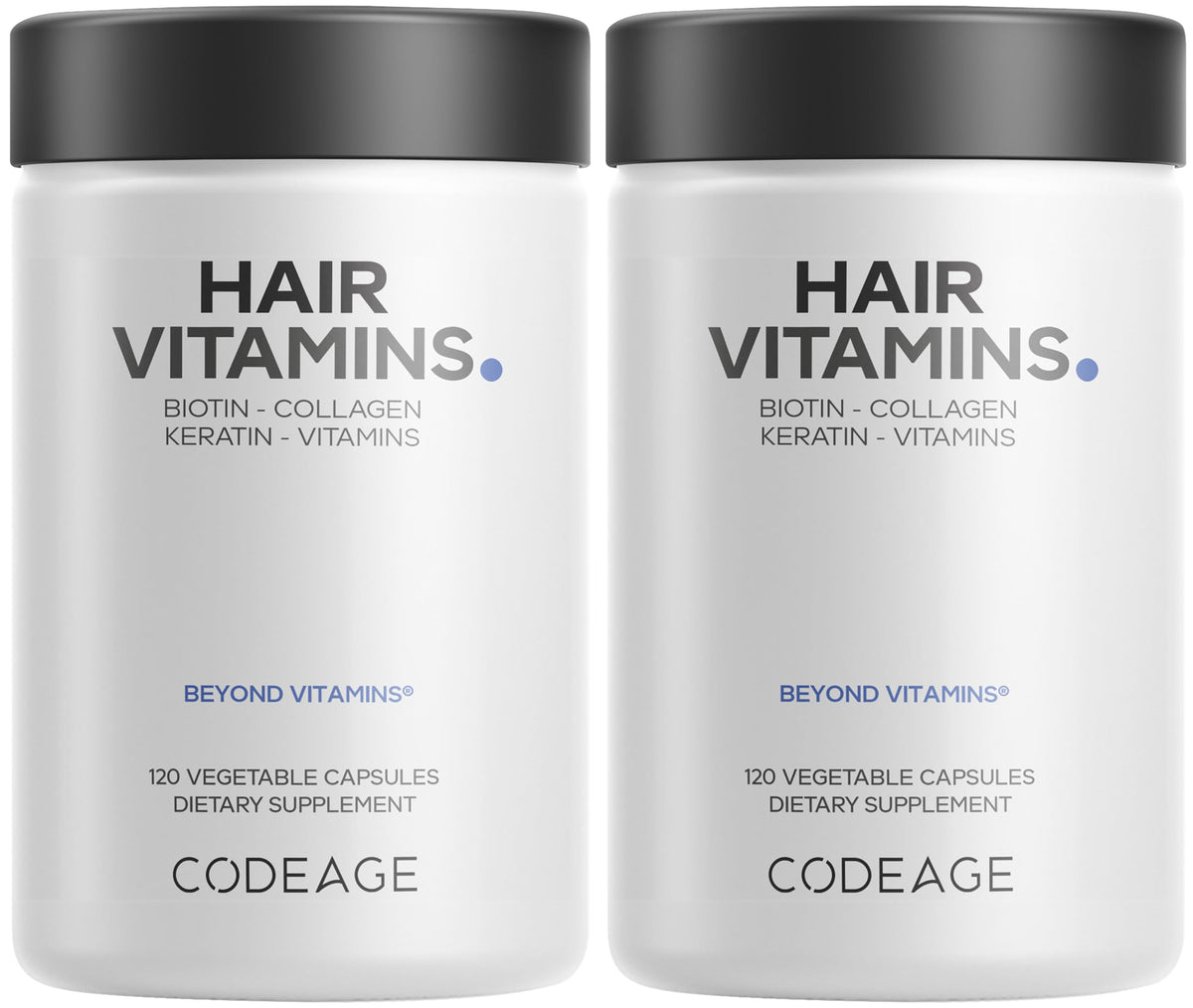 Codeage Hair Vitamins Biotin 10000 mcg with Collagen