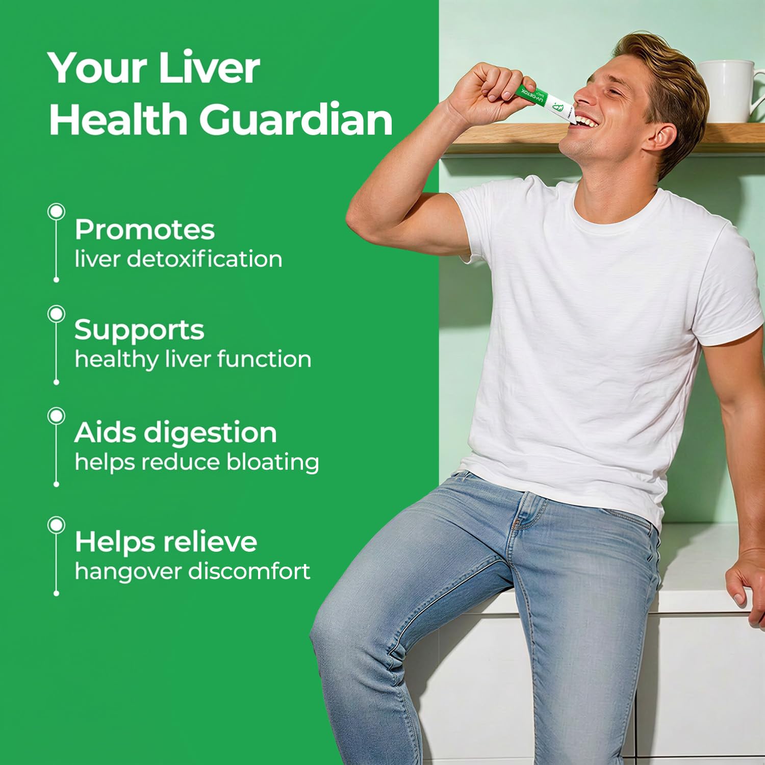 OxyEnergy Liver Cleanse Detox - Milk Thistle Formula

