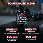 SilverOnyx Nitric Oxide Booster Extra Strength Pre Workout

